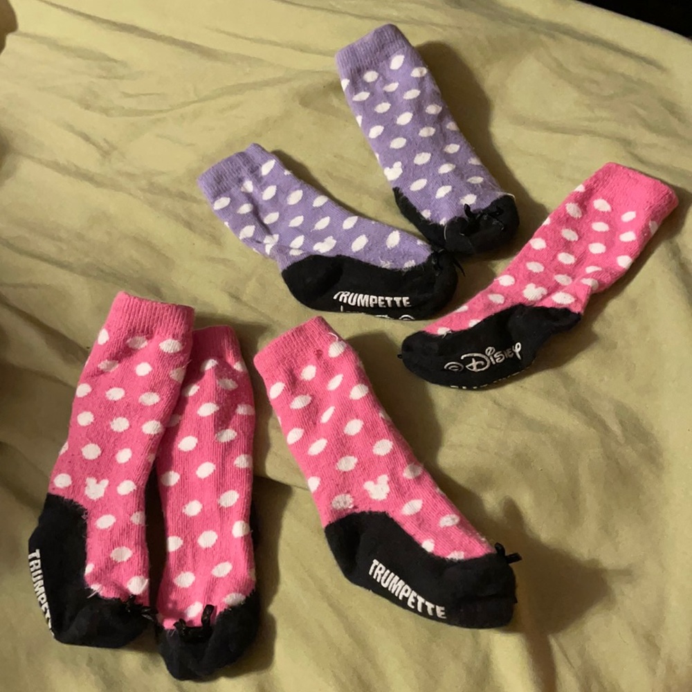 Disney Trumpette baby girl socks bundle